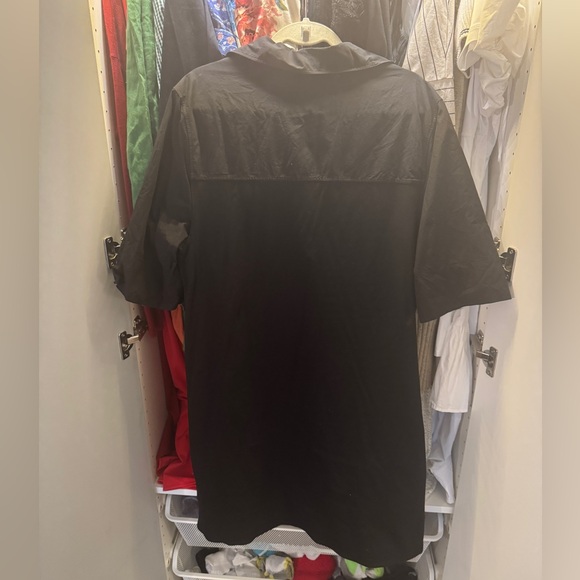 COS Oversized open collar shirt dress - Picture 4 of 4